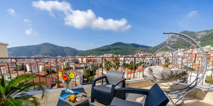Dovolenka v Čiernej Hore: priestranné apartmány s výhľadom na more, výlety do múzea i aquaparku