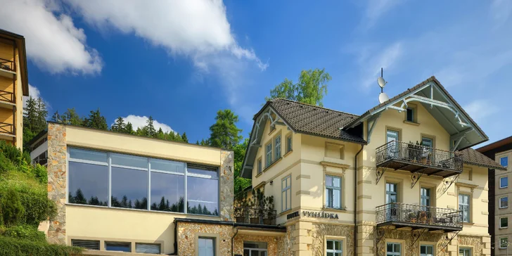 Pobyt v Janských Lázňach s polpenziou a neobmedzeným vstupom do wellness