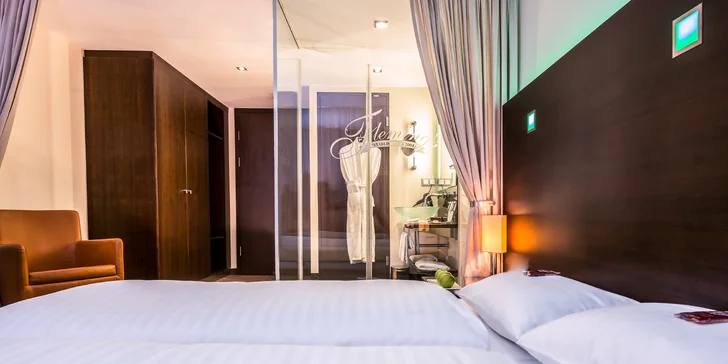 4* hotel len 2 km od historického centra Viedne s raňajkami a saunou
