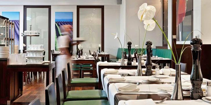4* hotel len 2 km od historického centra Viedne s raňajkami a saunou
