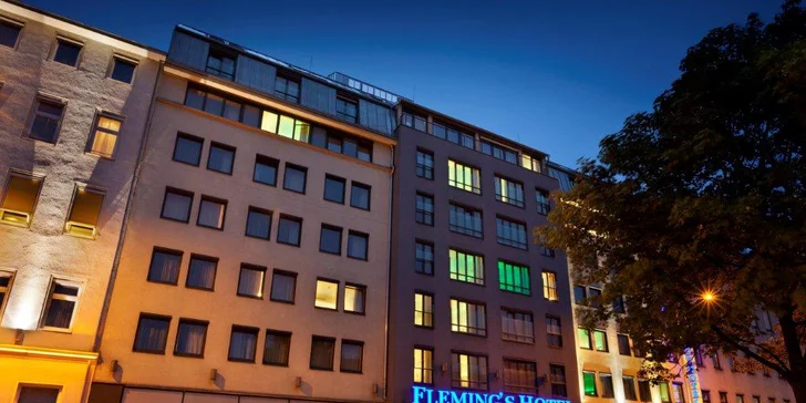 4* hotel len 2 km od historického centra Viedne s raňajkami a saunou
