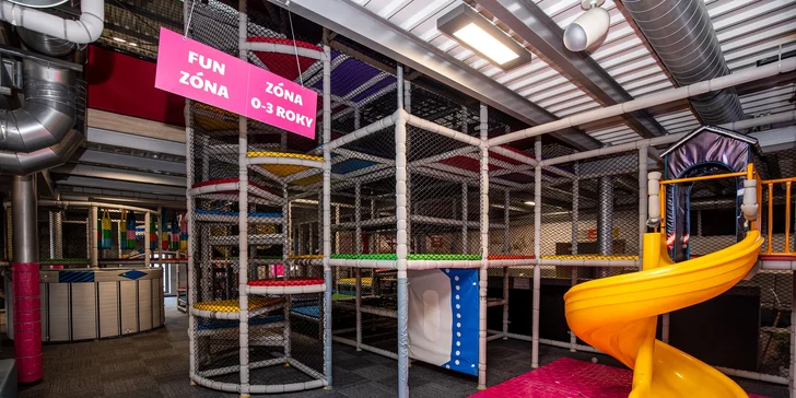 KINDERLAND: Vstup do najväčšej detskej izby na Slovensku plnej trampolín