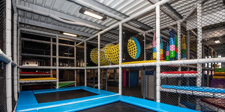 KINDERLAND: Vstup do najväčšej detskej izby na Slovensku plnej trampolín