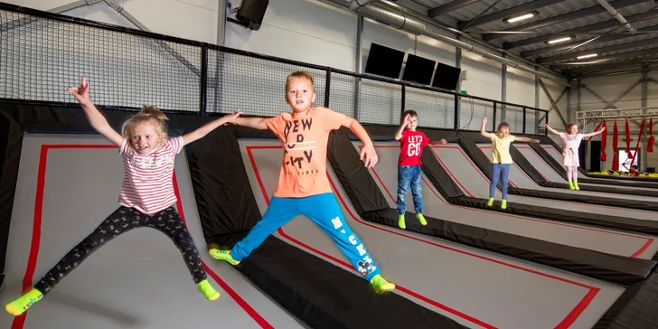 KINDERLAND: Vstup do najväčšej detskej izby na Slovensku plnej trampolín
