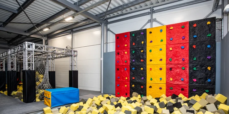 KINDERLAND: Vstup do najväčšej detskej izby na Slovensku plnej trampolín