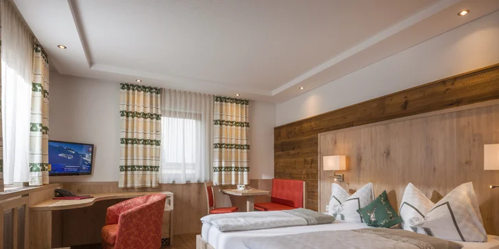 Tirolsko: 4* hotel s polpenziou, neobmedzeným wellness, fitness aj zapožičaním bicyklov