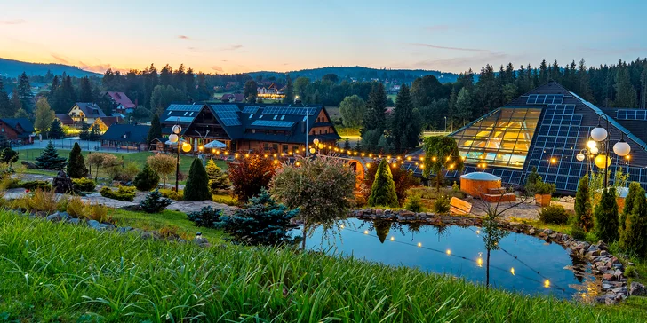 Parádna rodinná dovolenka v poľských Beskydoch: raňajky aj polpenzia, aquapark, wellness