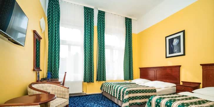 Pobyt v blízkosti historického centra Prahy: komfortné izby a apartmány s raňajkami