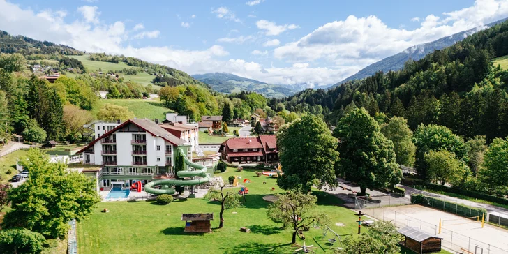 Korutánsko: 4* rodinný hotel s all inclusive light a wellness, vr. karty výhod a detského klubu