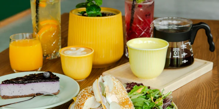 Raňajkový bagel, cheesecake, káva či otvorený voucher do ZION espresso & brew baru