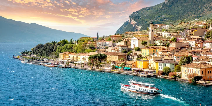 Dovolenka pri Lago di Garda: hotel s výhľadom na jazero, raňajky aj vonkajší bazén
