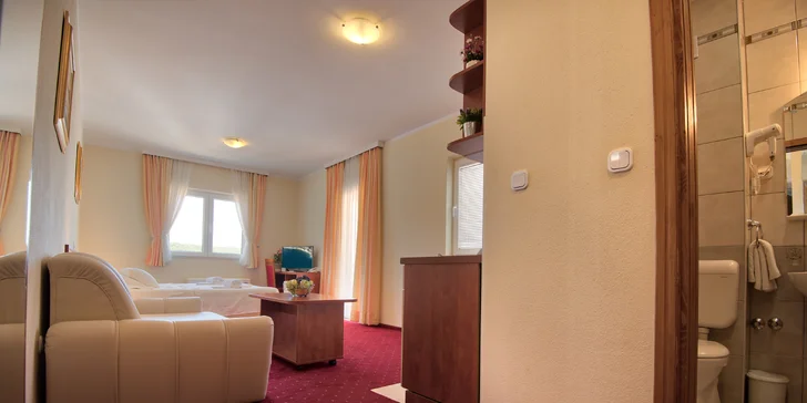 Letovisko Neum: 4* hotel s polpenziou, skvelá poloha 80 m od pláže