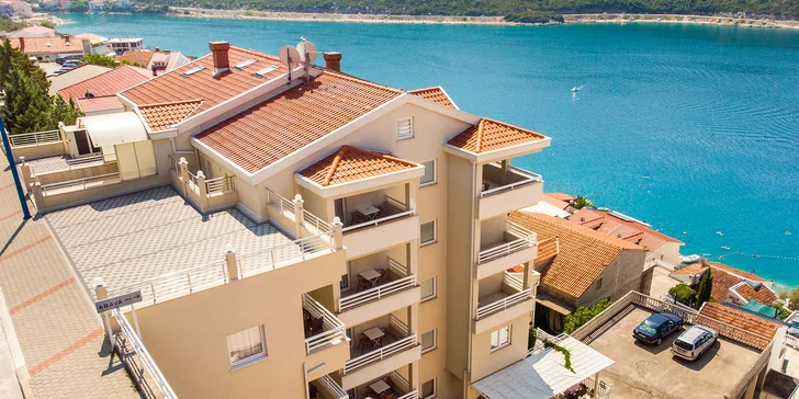 Letovisko Neum: 4* hotel s polpenziou, skvelá poloha 80 m od pláže