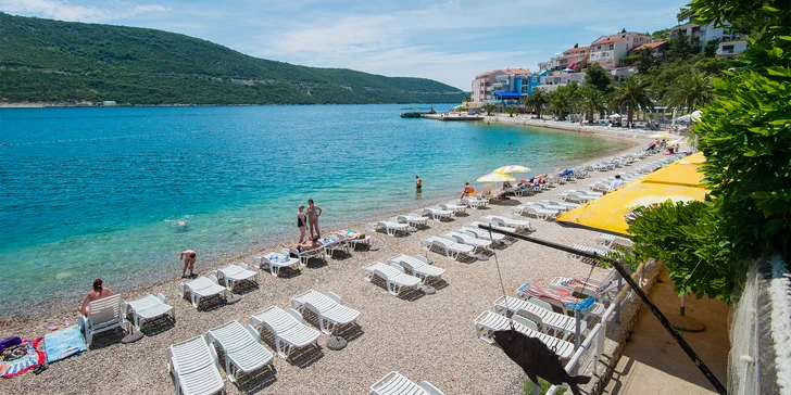 Letovisko Neum: 4* hotel s polpenziou, skvelá poloha 80 m od pláže