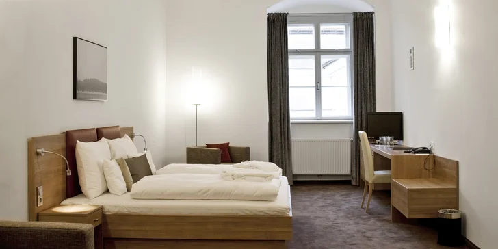 Hotel v kláštore zo 17. storočia s výhľadom na Dunaj: raňajky a wellness, deti zdarma
