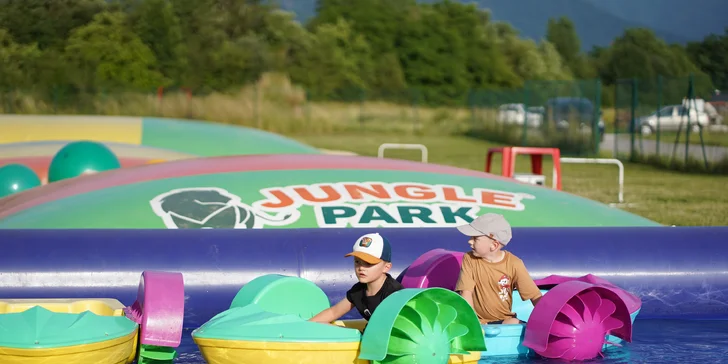 Novinka v Jungle Parku: Exteriérové zábavné centrum Jump Park