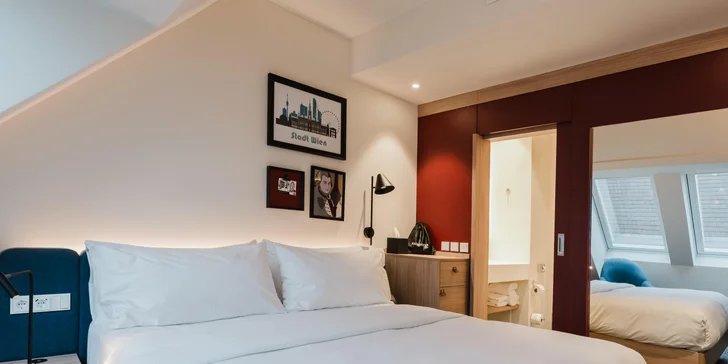 Pobyt vo Viedni: moderný hotel v srdci metropoly s raňajkami a fitness