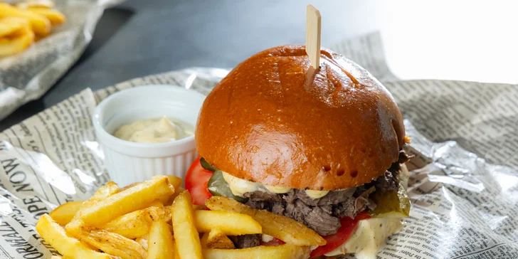 Burger menu s hranolčekmi: Ochutnajte preslávené wagyu mäso