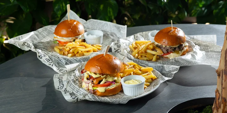 Burger menu s hranolčekmi: Ochutnajte preslávené wagyu mäso
