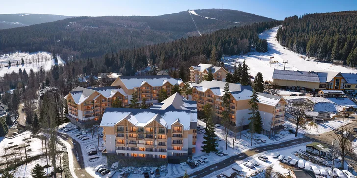 Resort v poľských Jizerkách: raňajky alebo polpenzia, wellness, aquapark aj možnosť apartmánu so súkromnou saunou