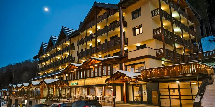 Zimný pobyt v Taliansku: hotel 100 m od vlekov, polpenzia aj vstup do wellness