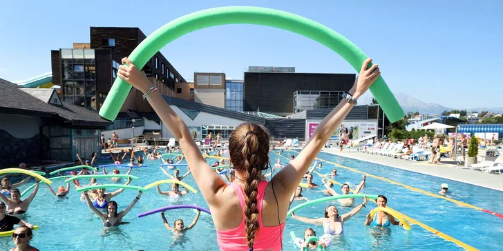 Relax v hoteli so vstupom do AquaCity Poprad