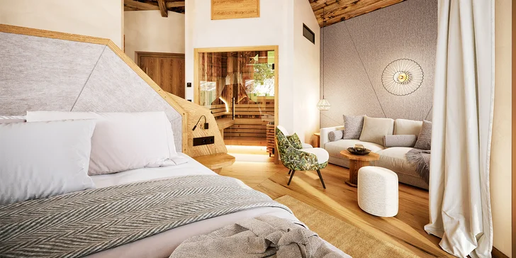 Pobyt v Alpách pre dvoch: nádherný 4* hotel s polpenziou z regionálnych dobrôt a vlastným wellness