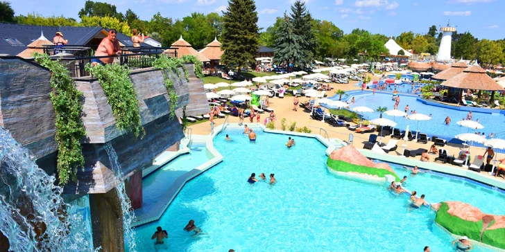 Letné kúpanie a wellness v Hajdúszoboszló: s polpenziou a vstupom do celého Hungarospa