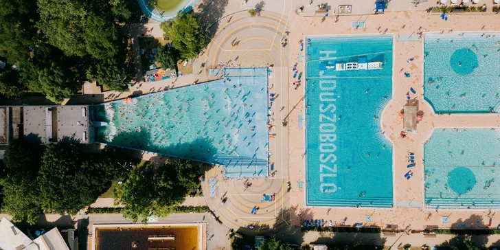 Letné kúpanie a wellness v Hajdúszoboszló: s polpenziou a vstupom do celého Hungarospa