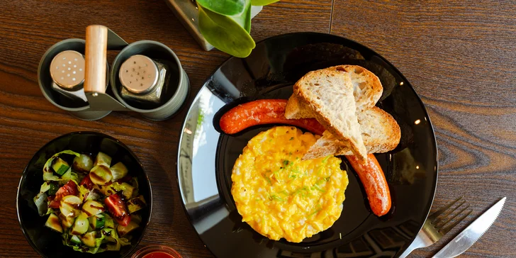 Lahodné raňajkové menu podľa vlastného výberu pre 1 alebo 2 osoby