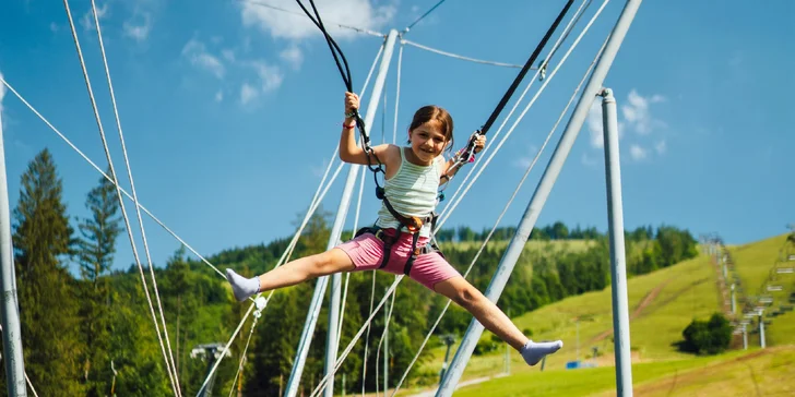 Aktivity Park Vrátna - Paseky: Užite si trojkolky, tubing a trampolíny
