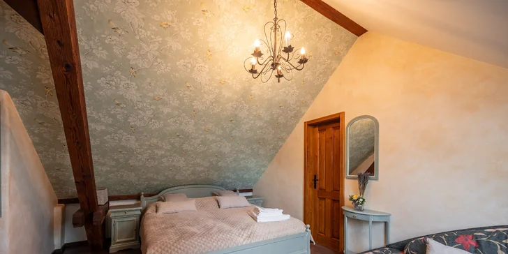 Príjemný pobyt neďaleko Valtíc a Ledníc s raňajkami a privátnym wellness