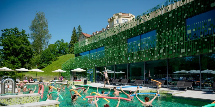 Rímske kúpele na Slovinsku: adults only hotel, termály a saunový svet, polpenzia