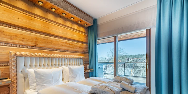 Zakopané s výhľadom a vírivkou: štýlové apartmány, neobmedzený wellness a raňajky v cene