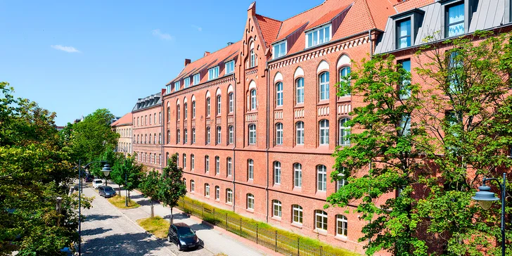 Luxusný pobyt v Gdansku: raňajky alebo polpenzia, neobmedzený vstup do sauny, historická budova z r. 1800