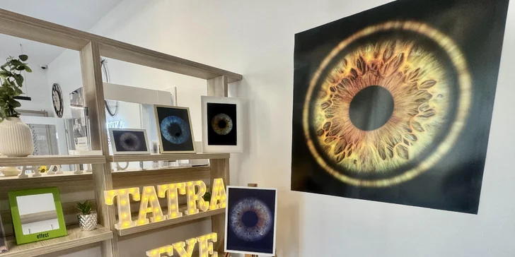 Unikátna umelecká fotografia dúhoviek vašich očí spod Tatier