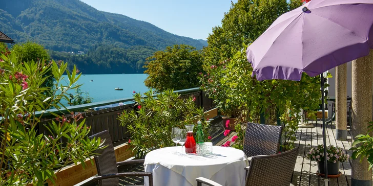Pobyt v rakúskych Alpách: hotel priamo pri jazere, polpenzia, kúpele i požičanie bicyklov