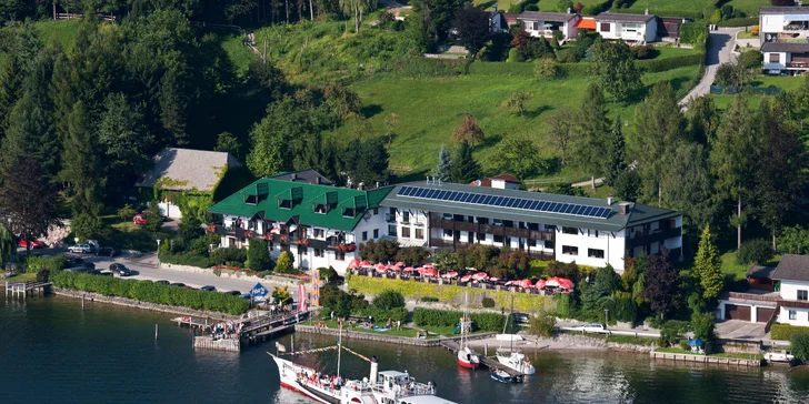 Soľná komora a Traunsee: hotel priamo pri jazere, neobmedzený wellness aj raňajky
