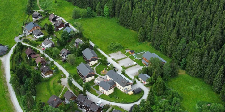 Aktívna dovolenka v Alpách: 3* hotel s polpenziou a lesnou saunou, 5 minút od centra Donnersbachwaldu