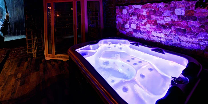 Wellness pobyt v Pardubiciach: izby či domček s vírivkou a saunou, soľná jaskyňa aj privátny wellness