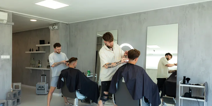 Pánsky strih alebo KOMBO balíček s úpravou brady v novučičkom bratislavskom barbershope