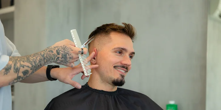 Pánsky strih alebo KOMBO balíček s úpravou brady v novučičkom bratislavskom barbershope