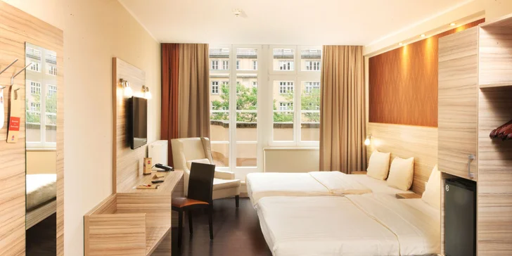 Komfortný hotel v samom centre historických Drážďan s raňajkami pre 2 osoby
