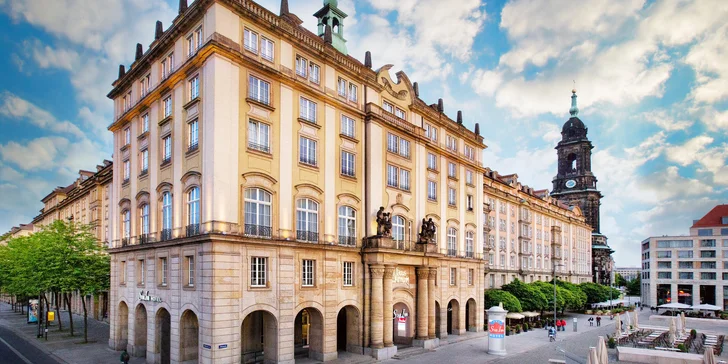 Komfortný hotel v samom centre historických Drážďan s raňajkami pre 2 osoby