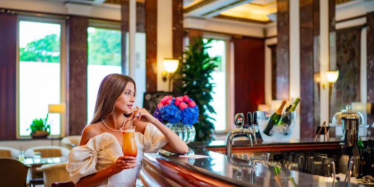 Legendárny Grand Hotel International v Prahe: pobyt s raňajkami, výborná dostupnosť do centra