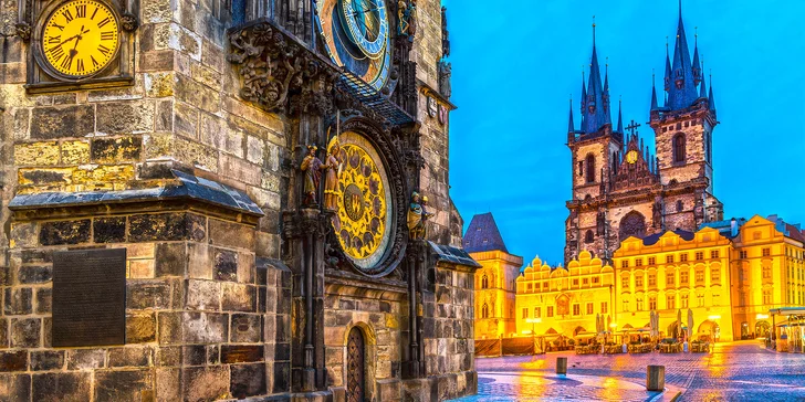 4* pobyt v Prahe pre dvoch: jedna noc aj celý týždeň, raňajky, wellness aj fitness