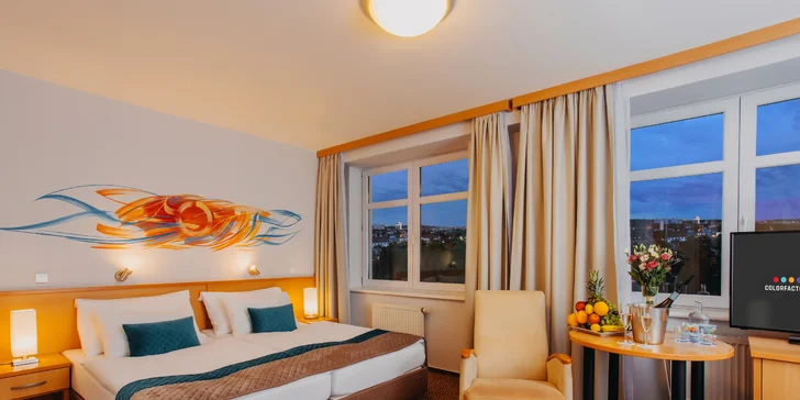 4* pobyt v Prahe pre dvoch: jedna noc aj celý týždeň, raňajky, wellness aj fitness