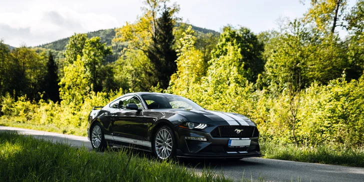 Jazda snov: 15 až 60 minút za volantom parádneho Ford Mustang GT 5.0