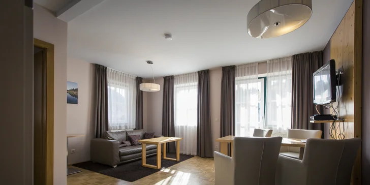 Alpské apartmány pri zjazdovke a jazere Turrach s kartou výhod platnou v zime aj v lete