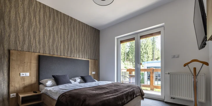 Pobyt plný pohody v štýlovom apartmáne v srdci lyžiarskeho strediska Jasná pre 2 až 4 osoby
